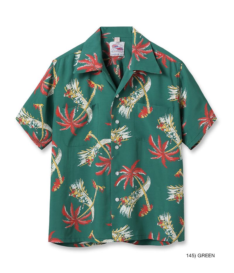 DK39239 SUNSURF DUKE KAHANAMOKU SPECIAL EDITION HAWAIIAN SHIRT “DERBY” (SHORT SLEEVE)