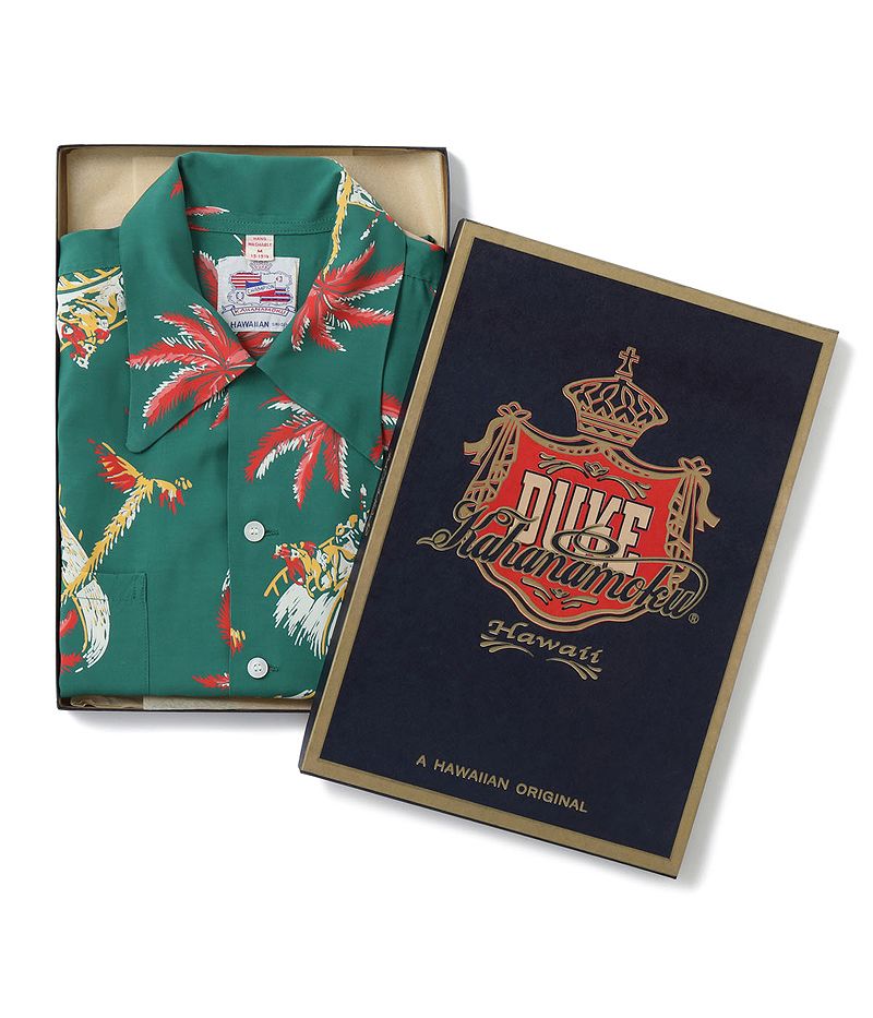 DK39239 SUNSURF DUKE KAHANAMOKU SPECIAL EDITION HAWAIIAN SHIRT “DERBY” (SHORT SLEEVE)
