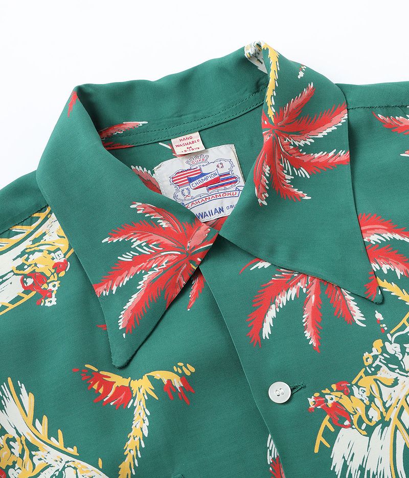 DK39239 SUNSURF DUKE KAHANAMOKU SPECIAL EDITION HAWAIIAN SHIRT “DERBY” (SHORT SLEEVE)