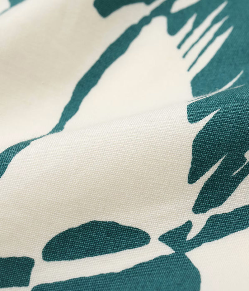 DK39451 / SUNSURF DUKE KAHANAMOKU COTTON HAWAIIAN SHIRT “MOONLIGHT PALMTREE”