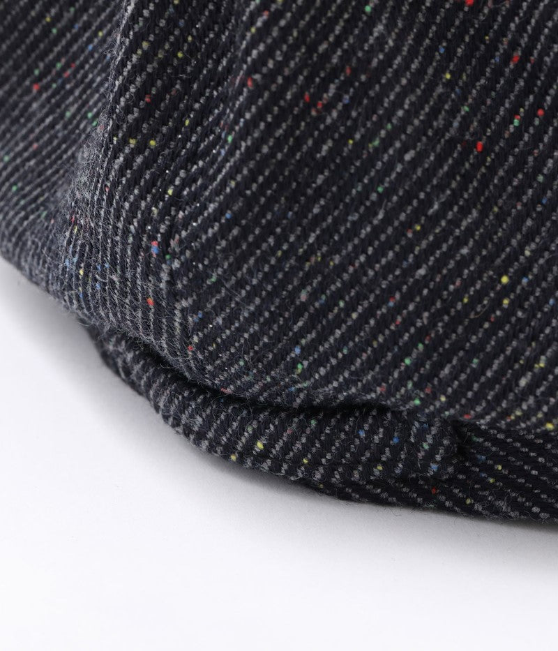 SC02768 / SUGAR CANE FICTION ROMANCE 13.7oz. INDIGO NEP DENIM APPLEJACK CAP