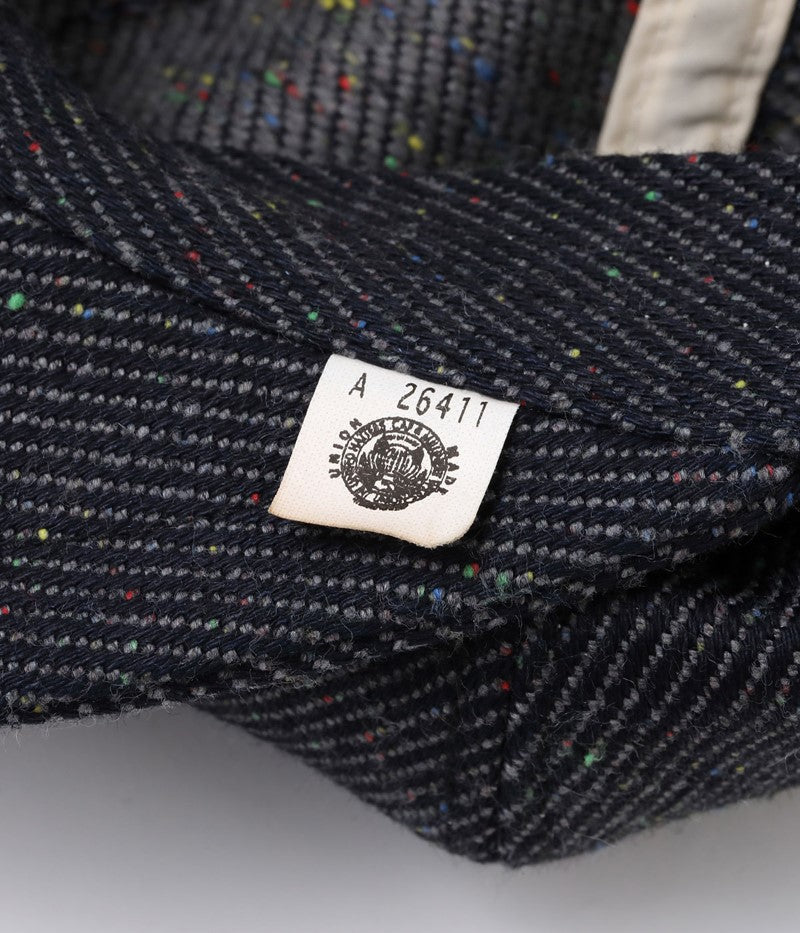 SC02768 / SUGAR CANE FICTION ROMANCE 13.7oz. INDIGO NEP DENIM APPLEJACK CAP