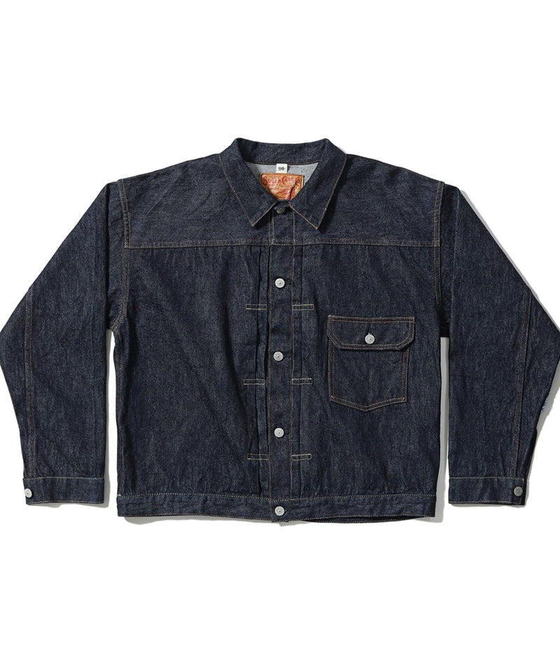 SC11936T / SUGAR CANE 13oz. STANDARD DENIM BLOUSE STANDARD DENIM 1936 MODEL (T-BACK)