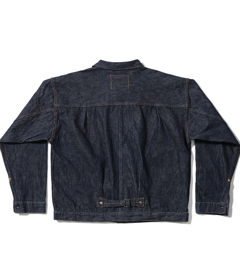 SC11936T / SUGAR CANE 13oz. STANDARD DENIM BLOUSE STANDARD DENIM 1936 MODEL (T-BACK)
