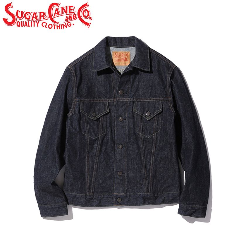 SC12962 / SUGAR CANE 14.25oz. DENIM JACKET 1962 MODEL