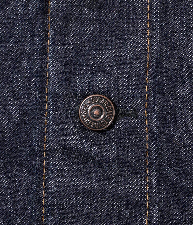 SC12962 / SUGAR CANE 14.25oz. DENIM JACKET 1962 MODEL