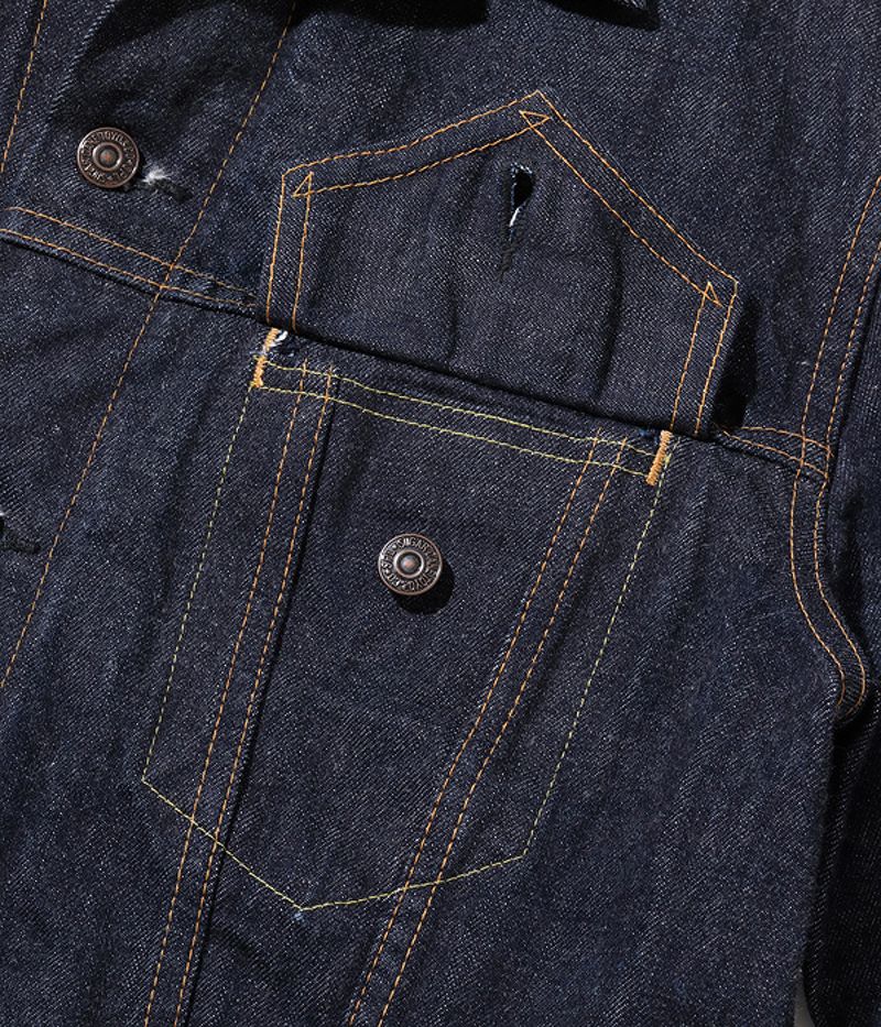 SC12962 / SUGAR CANE 14.25oz. DENIM JACKET 1962 MODEL
