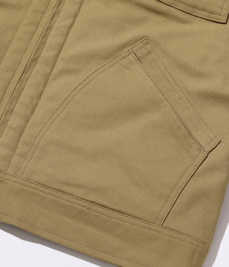 SC15401 / SUGAR CANE CANVAS PADDED WORK JACKET