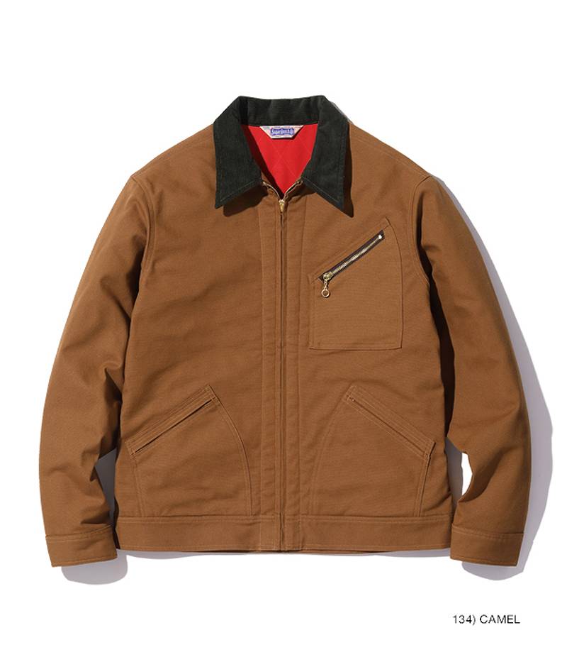SC15401 / SUGAR CANE CANVAS PADDED WORK JACKET