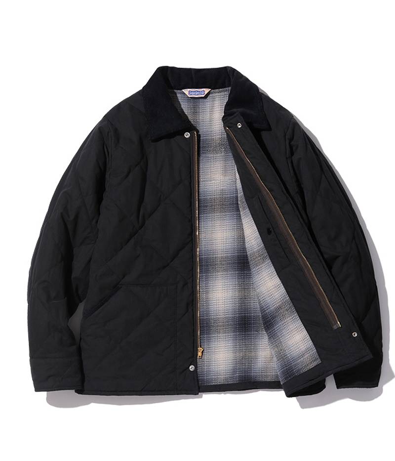 SC15402 / SUGAR CANE WEATHER CLOTH QUILTED WORK JACKET