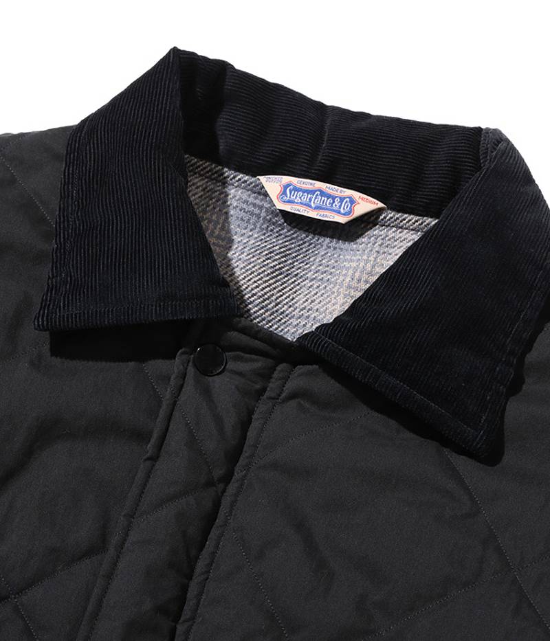 SC15402 / SUGAR CANE WEATHER CLOTH QUILTED WORK JACKET