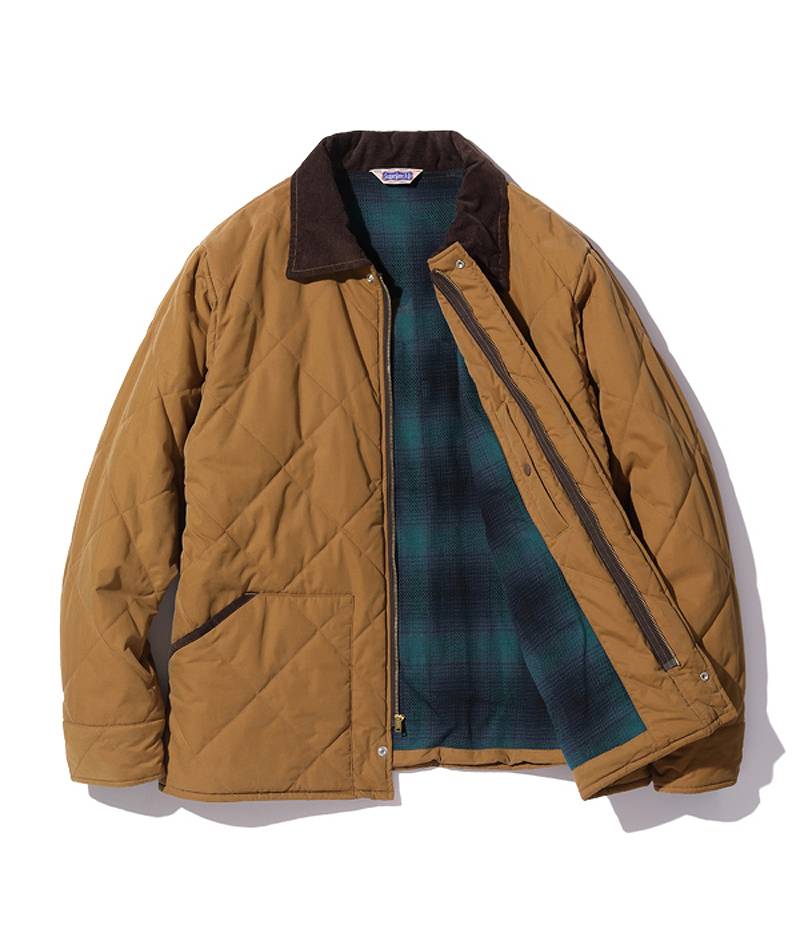 SC15402 / SUGAR CANE WEATHER CLOTH QUILTED WORK JACKET