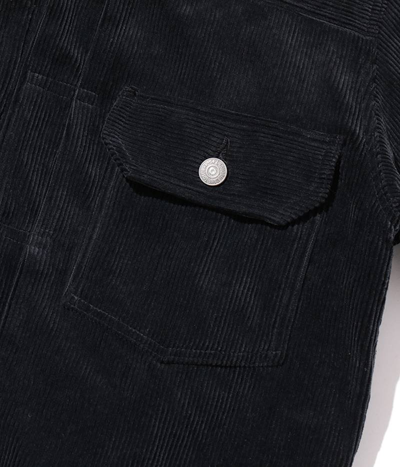 SC15463 / SUGAR CANE 9W CORDUROY HEAVY FRANNEL LINED JACKET