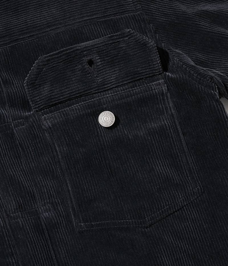 SC15463 / SUGAR CANE 9W CORDUROY HEAVY FRANNEL LINED JACKET