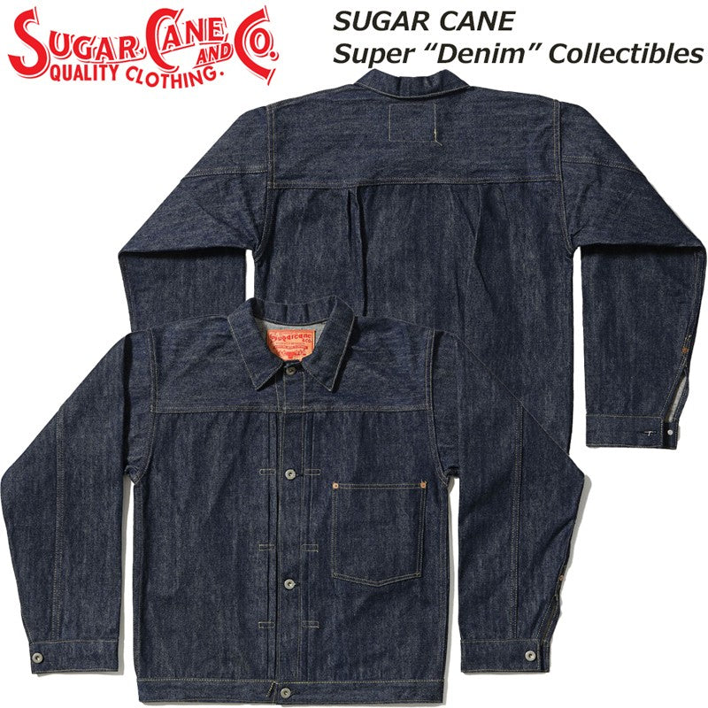 SC19010 / SUGAR CANE Super “Denim” Collectibles #10 14oz. BLUE DENIM BLOUSE “S1945” MODEL