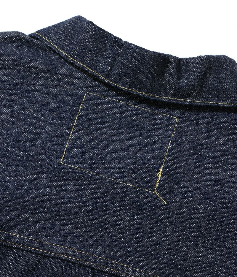 SC19010 / SUGAR CANE Super “Denim” Collectibles #10 14oz. BLUE DENIM BLOUSE “S1945” MODEL