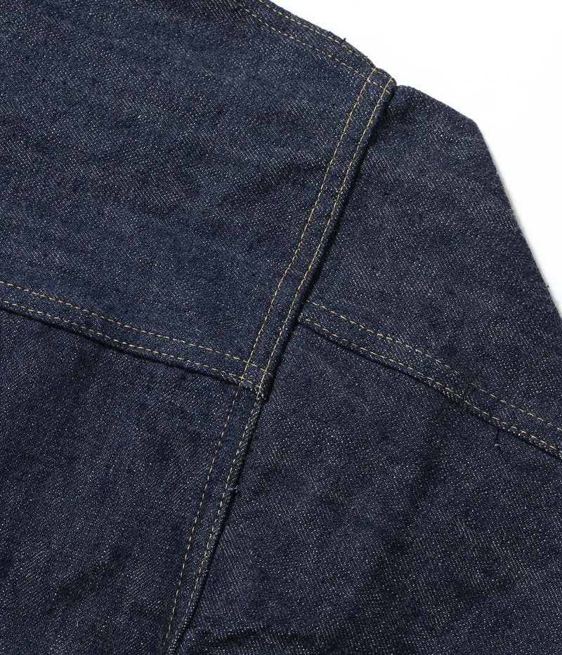 SC19010 / SUGAR CANE Super “Denim” Collectibles #10 14oz. BLUE DENIM BLOUSE “S1945” MODEL