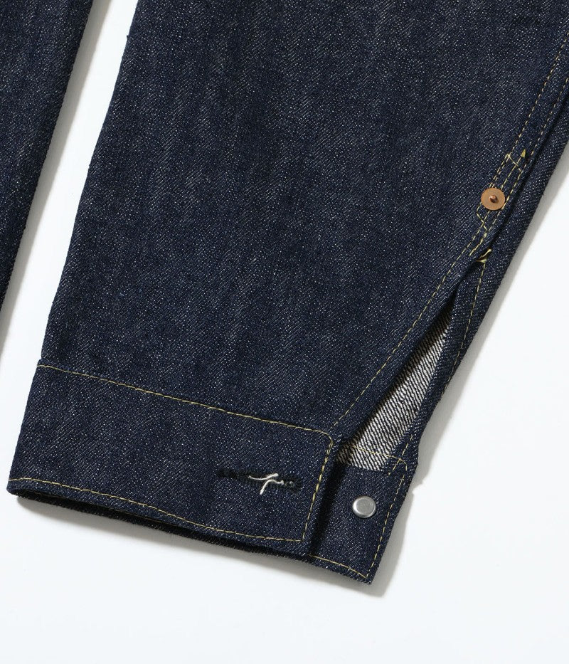SC19010 / SUGAR CANE Super “Denim” Collectibles #10 14oz. BLUE DENIM BLOUSE “S1945” MODEL
