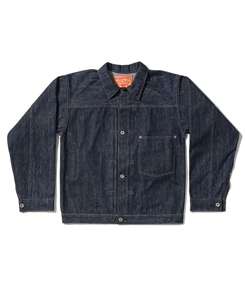 SC19010 / SUGAR CANE Super “Denim” Collectibles #10 14oz. BLUE DENIM BLOUSE “S1945” MODEL