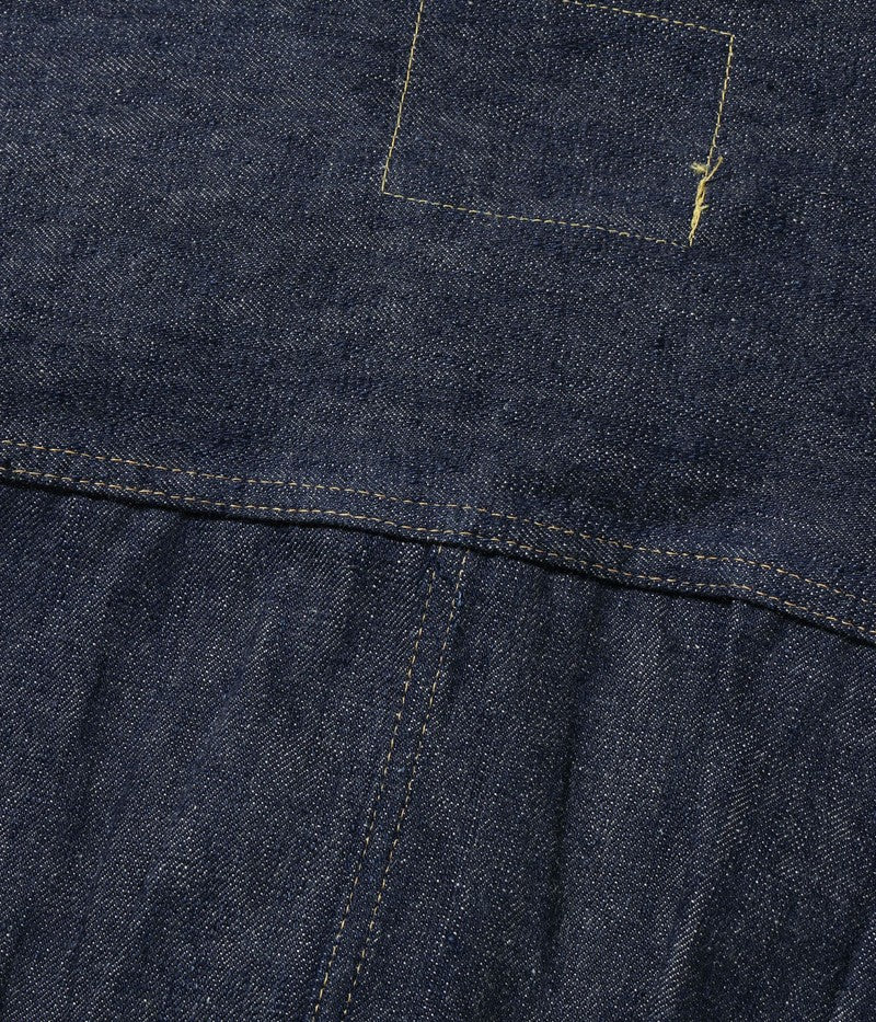 SC19010T / SUGAR CANE Super “Denim” Collectibles #10 14oz. BLUE DENIM BLOUSE “S1945” MODEL (T-BACK)