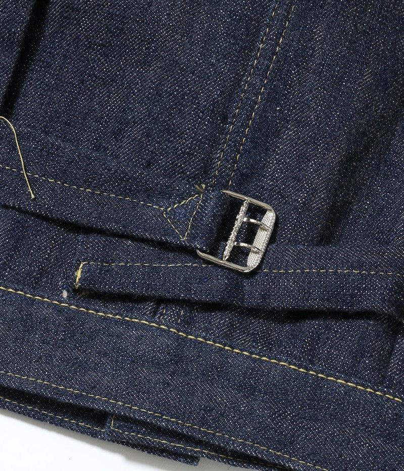 SC19010T / SUGAR CANE Super “Denim” Collectibles #10 14oz. BLUE DENIM BLOUSE “S1945” MODEL (T-BACK)