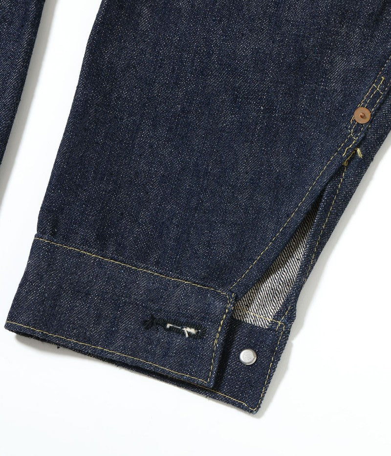 SC19010T / SUGAR CANE Super “Denim” Collectibles #10 14oz. BLUE DENIM BLOUSE “S1945” MODEL (T-BACK)