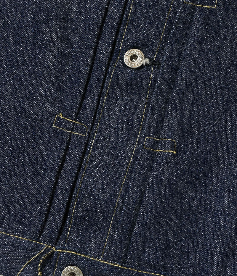 SC19010T / SUGAR CANE Super “Denim” Collectibles #10 14oz. BLUE DENIM BLOUSE “S1945” MODEL (T-BACK)