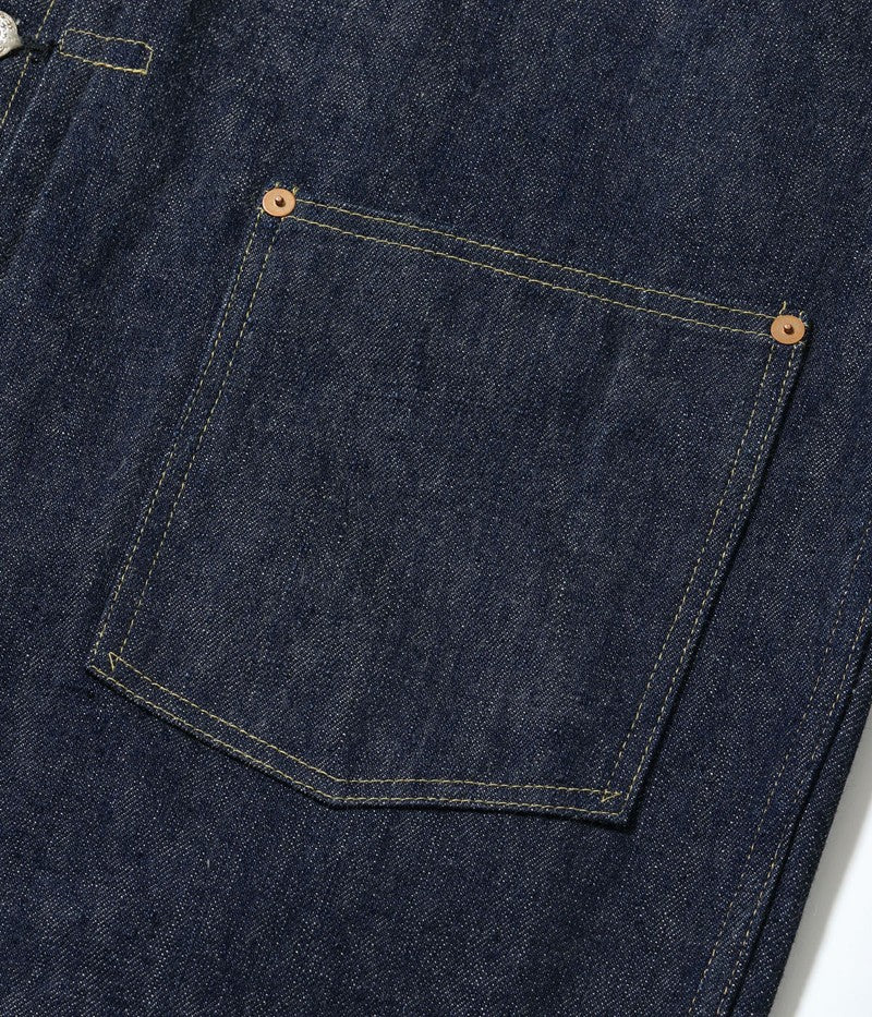 SC19010T / SUGAR CANE Super “Denim” Collectibles #10 14oz. BLUE DENIM BLOUSE “S1945” MODEL (T-BACK)