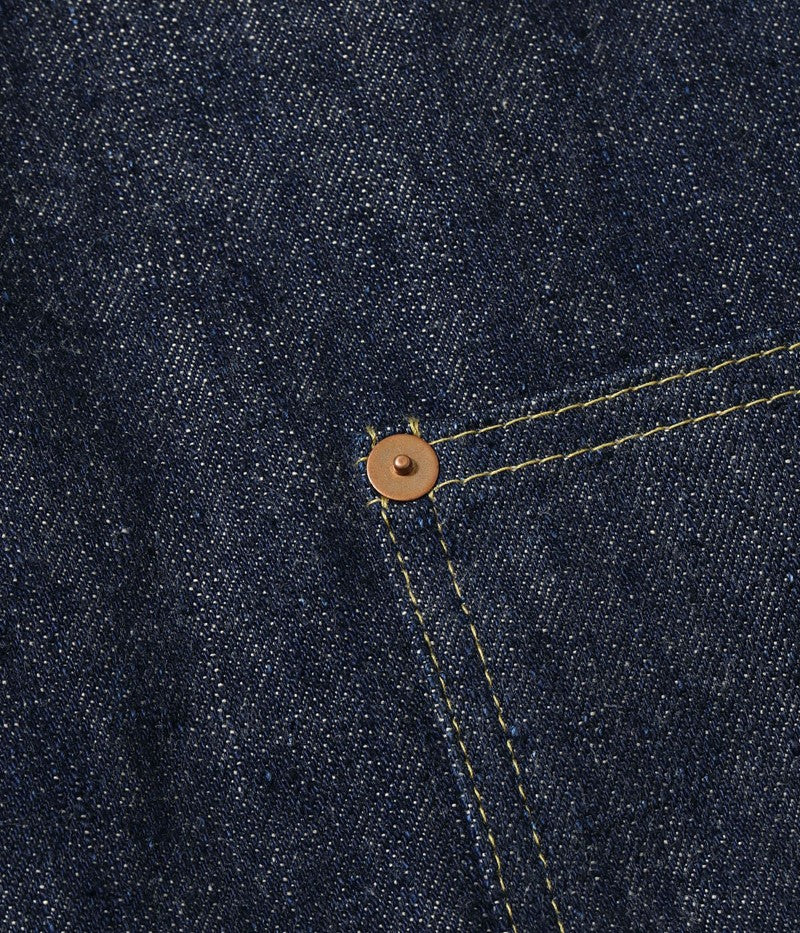 SC19010T / SUGAR CANE Super “Denim” Collectibles #10 14oz. BLUE DENIM BLOUSE “S1945” MODEL (T-BACK)