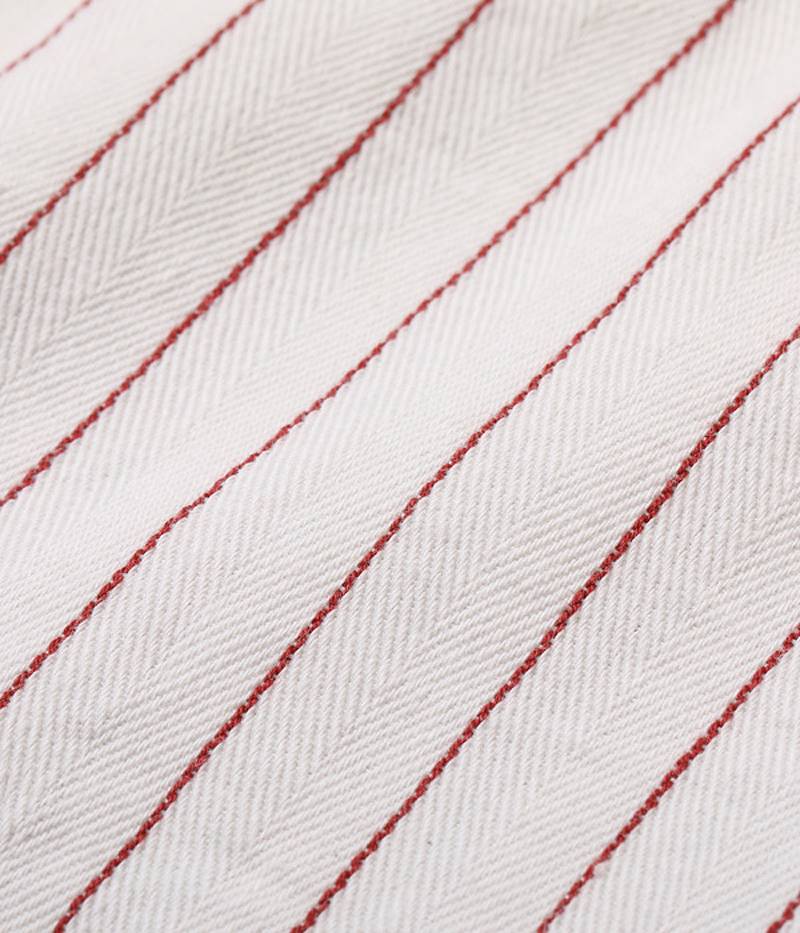 SC28652 / SUGAR CANE COKE STRIPE WORK SHIRT (LONG SLEEVE)