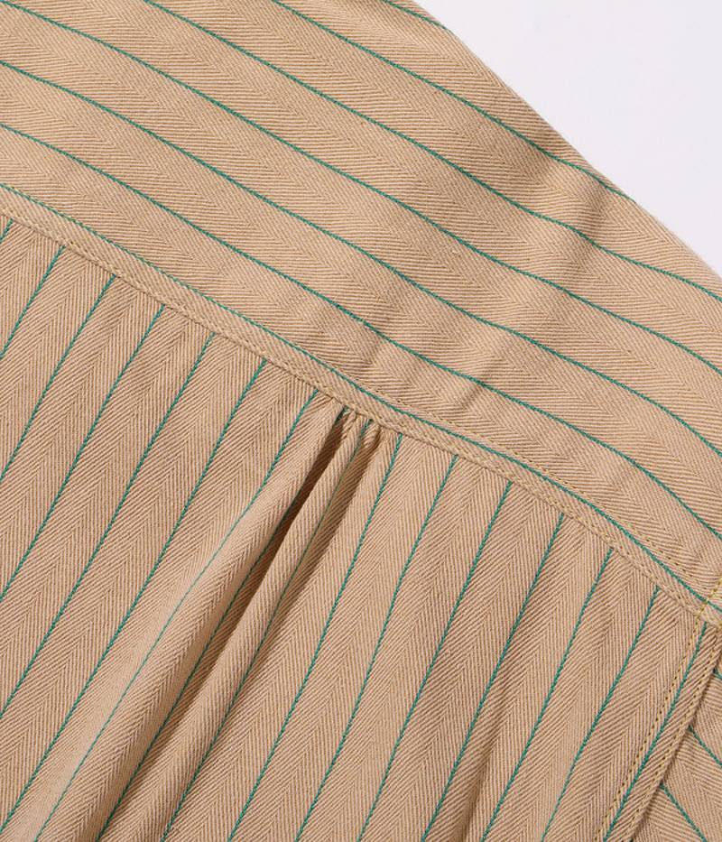 SC28652 / SUGAR CANE COKE STRIPE WORK SHIRT (LONG SLEEVE)