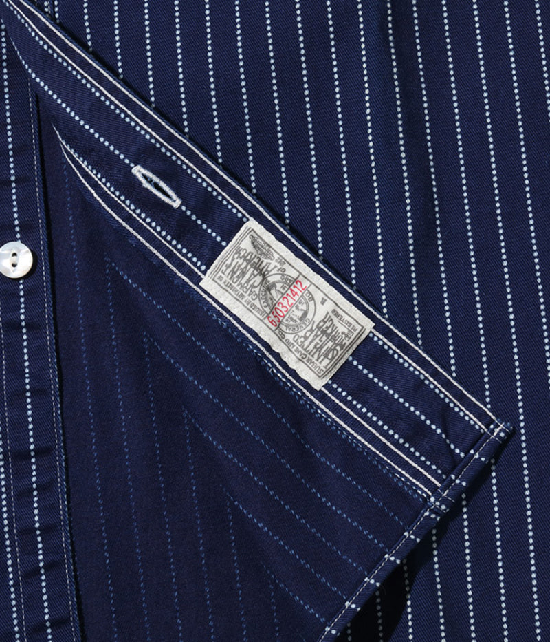 SC29164 / SUGAR CANE FICTION ROMANCE 8.5oz. WABASH STRIPE WORK SHIRT