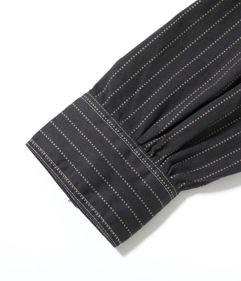 SC29585 / SUGAR CANE FICTION ROMANCE 8.5oz. BLACK WABASH STRIPE WORK SHIRT