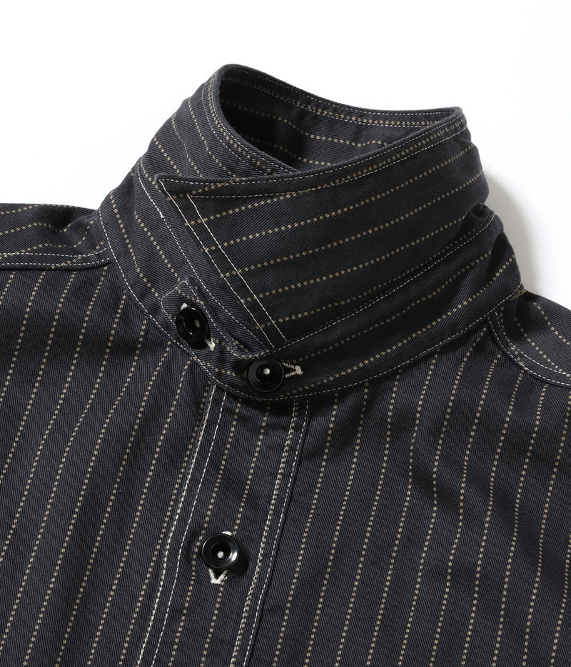 SC29585 / SUGAR CANE FICTION ROMANCE 8.5oz. BLACK WABASH STRIPE WORK SHIRT