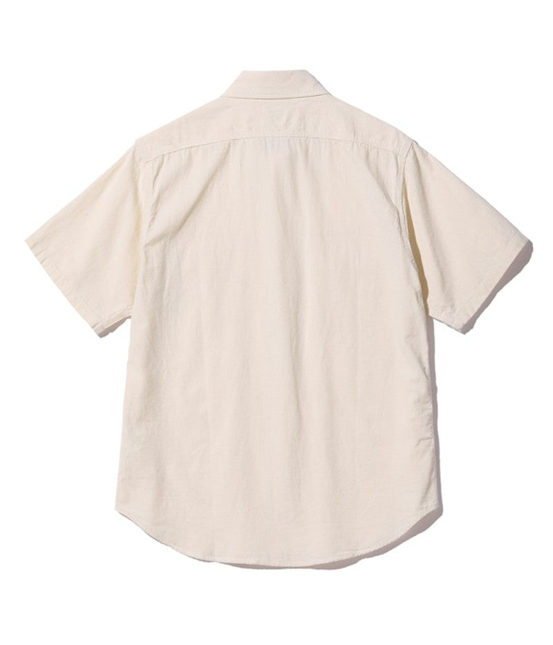 SC37942 / SUGAR CANE WHITE CHAMBRAY WORK SHIRT (SHORT SLEEVE)