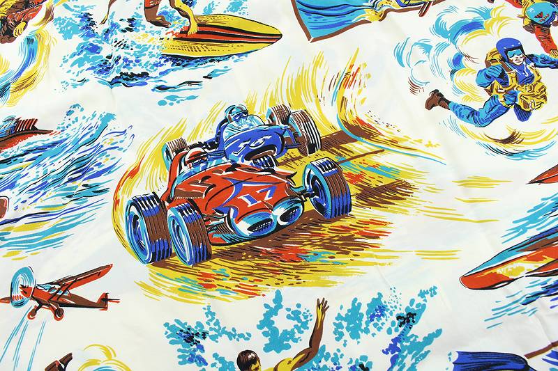 SC38992 / Mister Freedom x SUN SURF ROCK'N ROLL SHIRT - ACTION PACKED TYPE II -