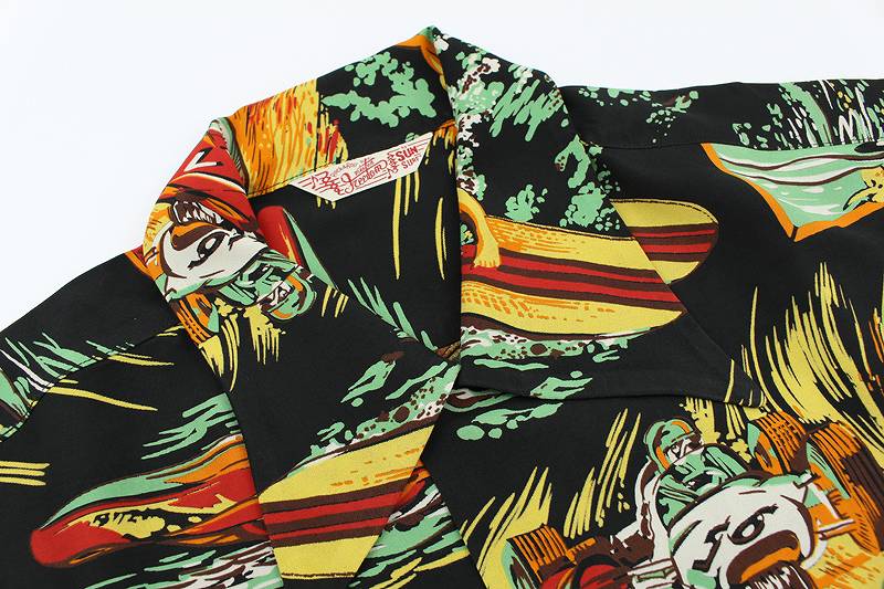 SC38992 / Mister Freedom x SUN SURF ROCK'N ROLL SHIRT - ACTION PACKED TYPE II -