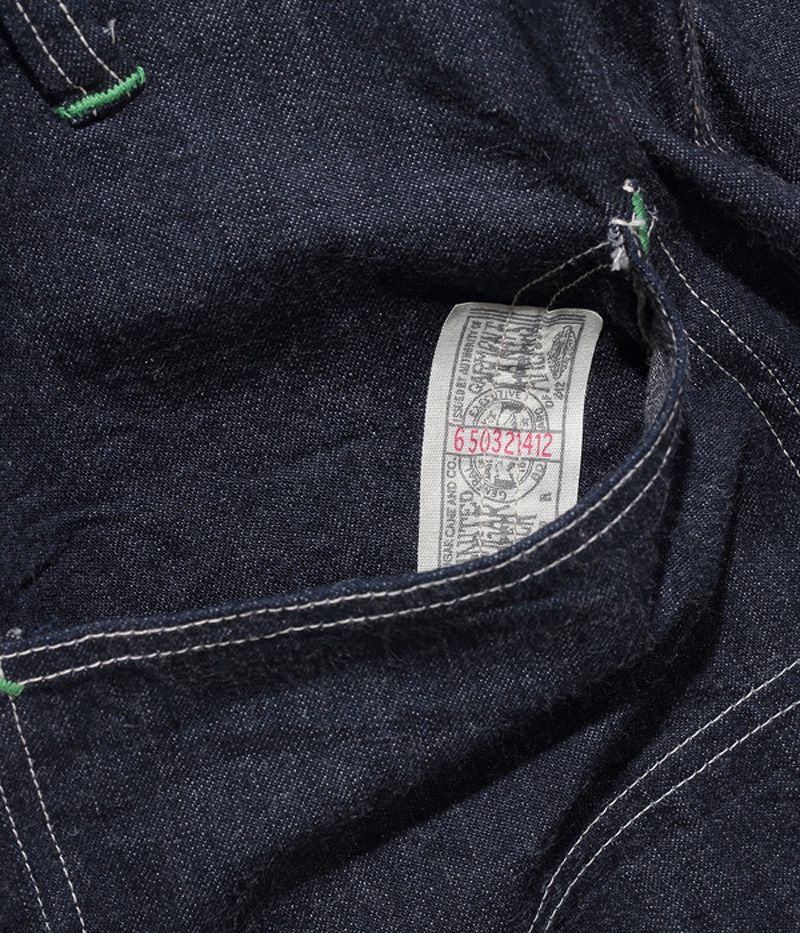 SC41822 / SUGAR CANE 11oz. BLUE DENIM WORK PANTS