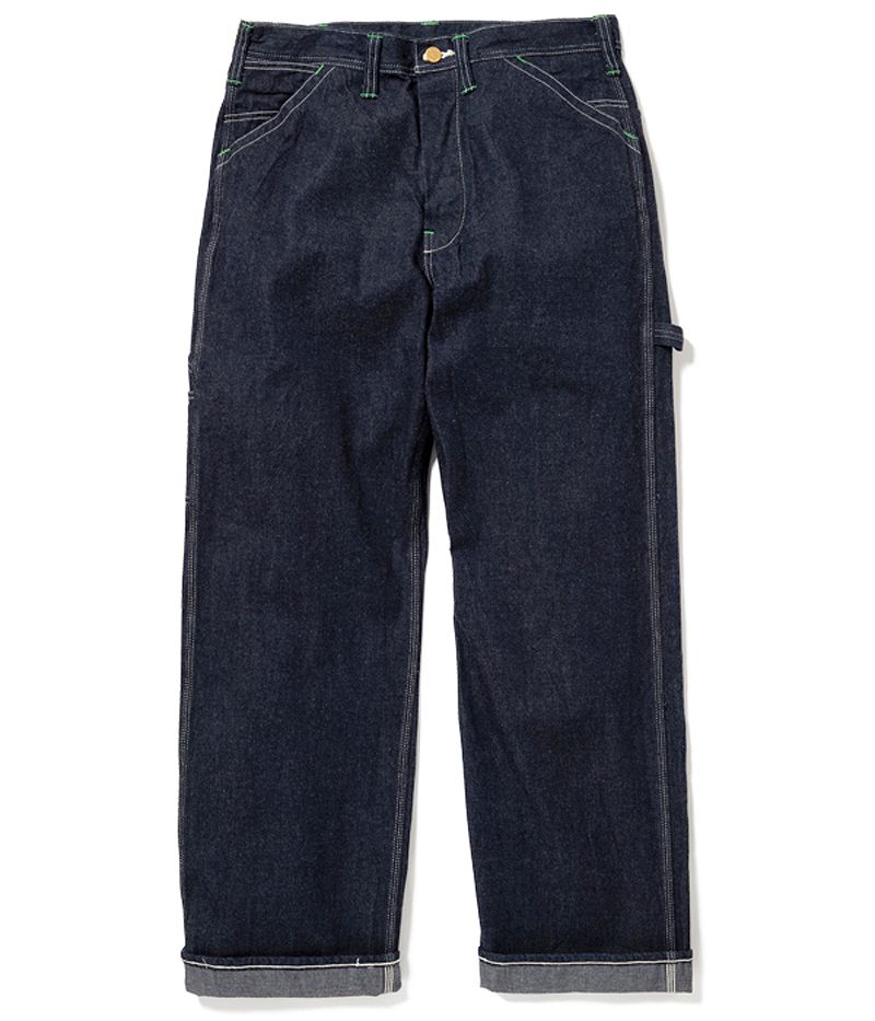SC41822 / SUGAR CANE 11oz. BLUE DENIM WORK PANTS