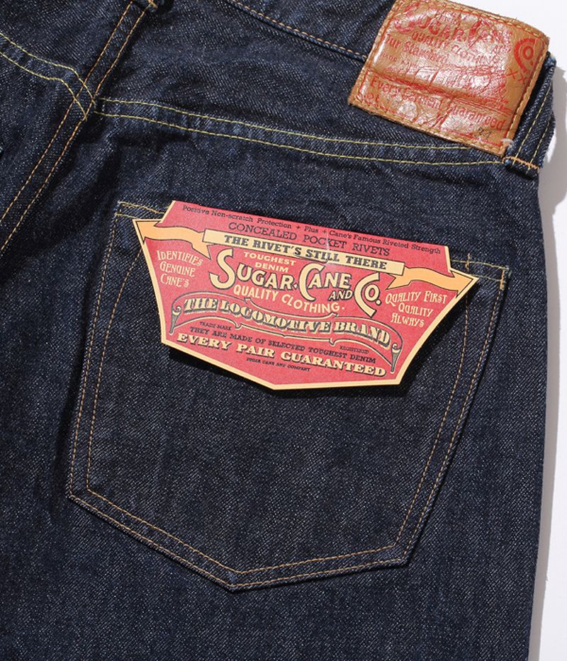 SC41947A / SUGAR CANE 14.25oz. STANDARD DENIM 1947 MODEL (REGULAR STRAIGHT)