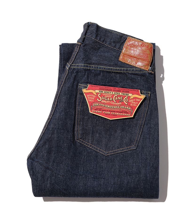 SC41947A / SUGAR CANE 14.25oz. STANDARD DENIM 1947 MODEL (REGULAR STRAIGHT)