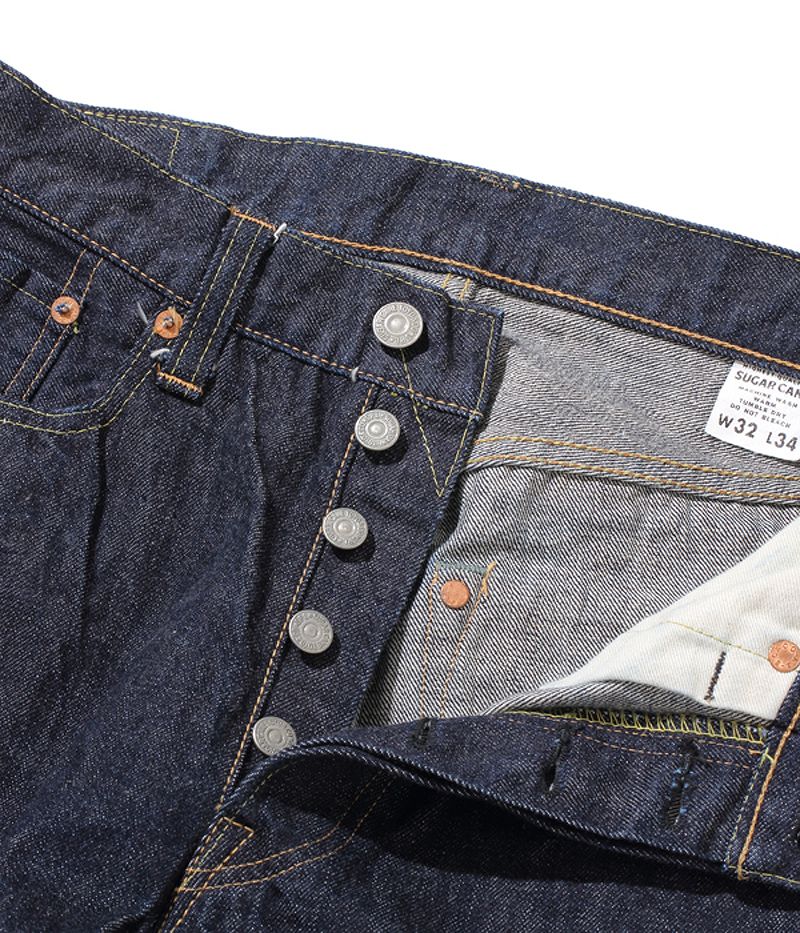 SC41947A / SUGAR CANE 14.25oz. STANDARD DENIM 1947 MODEL (REGULAR STRAIGHT)