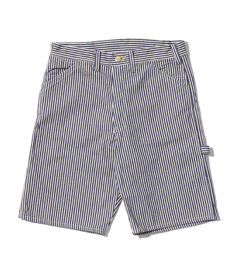 SC51842 / SUGAR CANE 11oz. HICKORY STRIPE WORK SHORTS