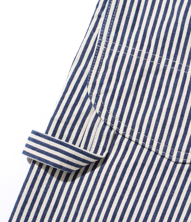 SC51842 / SUGAR CANE 11oz. HICKORY STRIPE WORK SHORTS