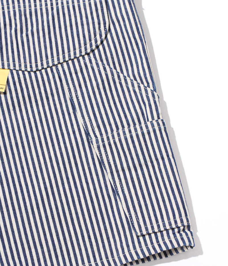 SC51842 / SUGAR CANE 11oz. HICKORY STRIPE WORK SHORTS