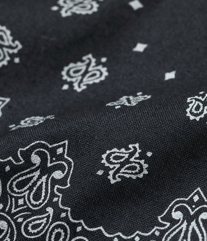 SC52537 / SUGAR CANE NATIVE AMERICAN BANDANA PATCHWORK PRINT WORK SHORTS