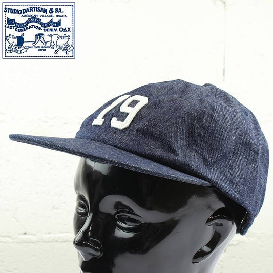 SDL-7006 / STUDIO D'ARTISAN DENIM CAP