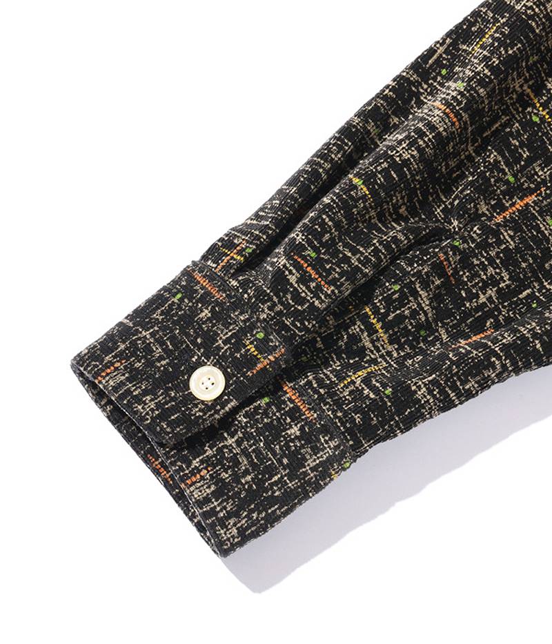 SE29172 / STYLE EYES Mid 1950s Style Corduroy Sports Shirt “IKAT”