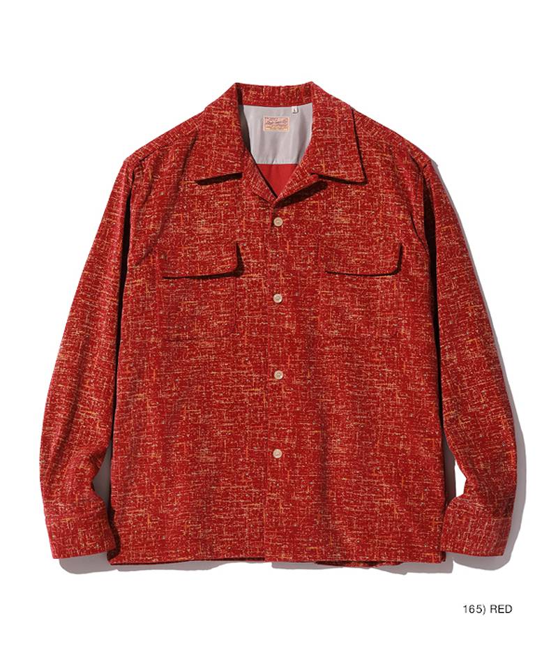 SE29172 / STYLE EYES Mid 1950s Style Corduroy Sports Shirt “IKAT”