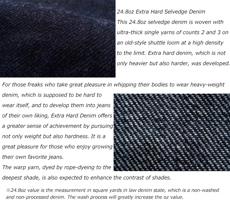 The Strike Gold SG9903 Extra Hard Series 24.8oz Selvedge Jeans - Classic Straight